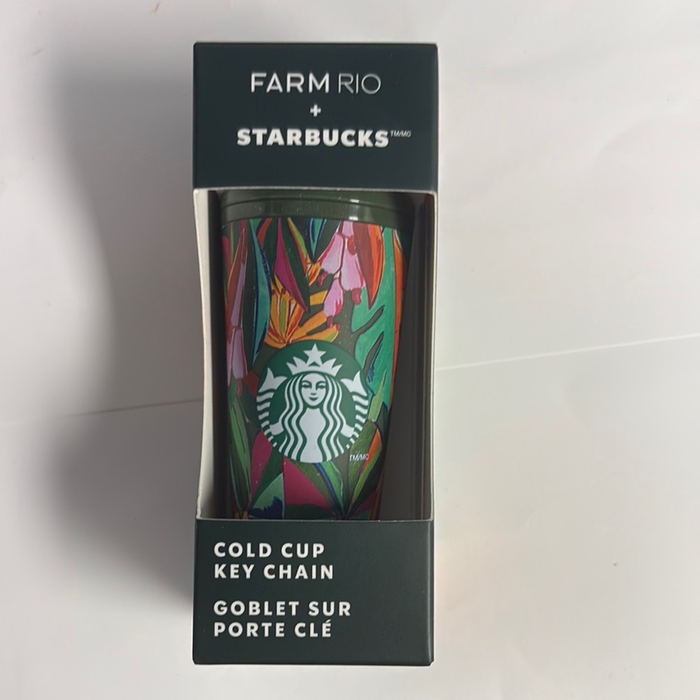 Starbucks Farm Rio Cold Cup Key Chain